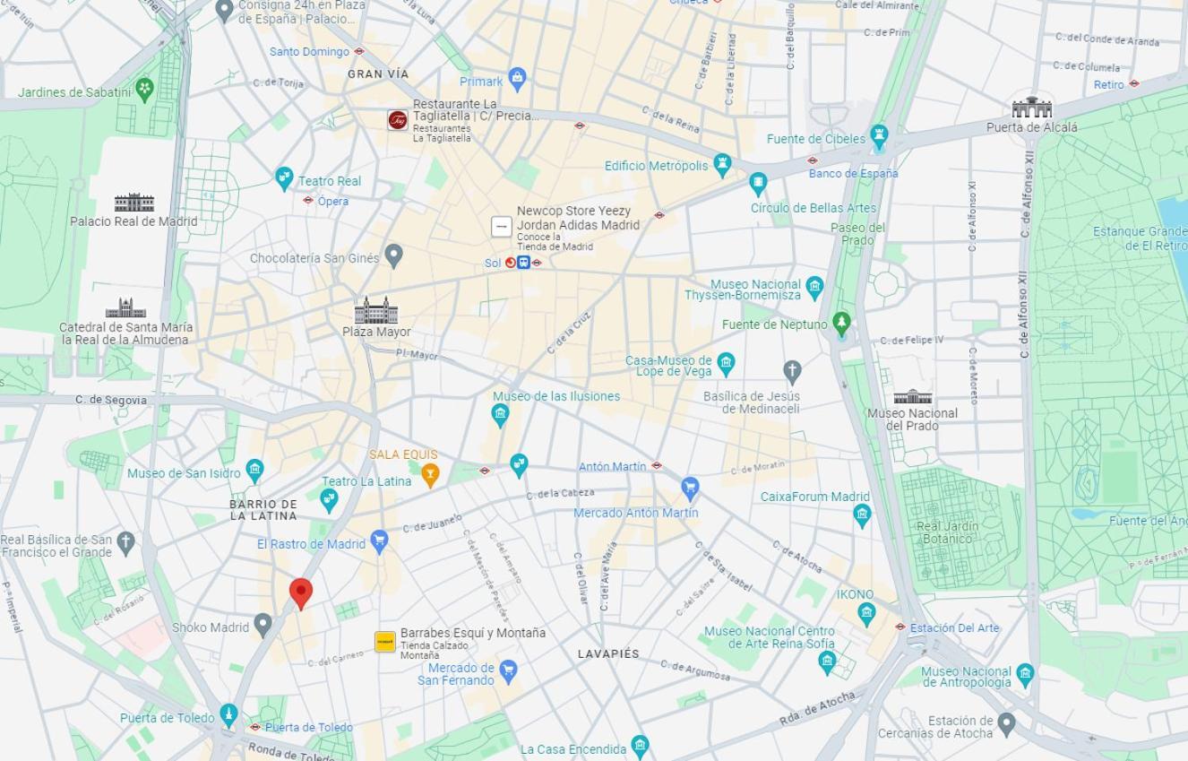 Amazing Bajo Para 5Pax En La Latina-Centro De Madrid E2 Kültér fotó
